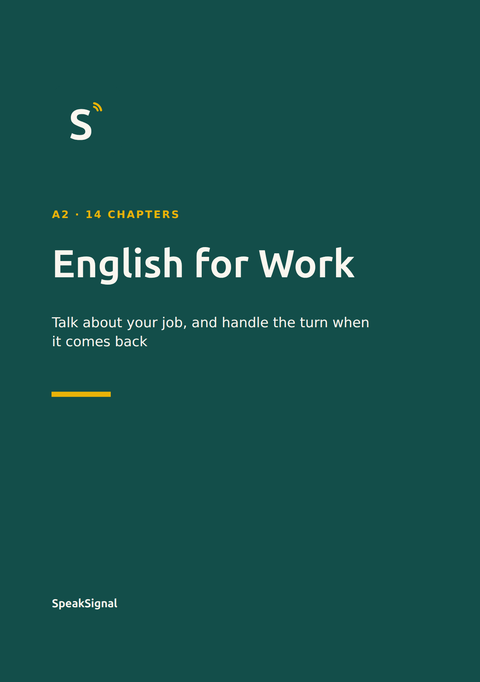 Cover of English for Work